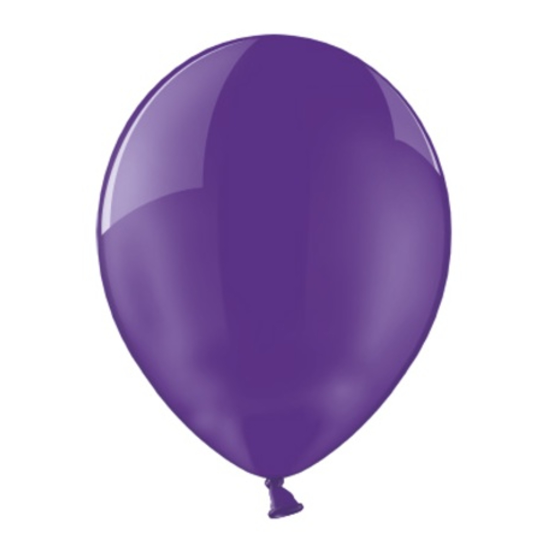 purple helium balloon